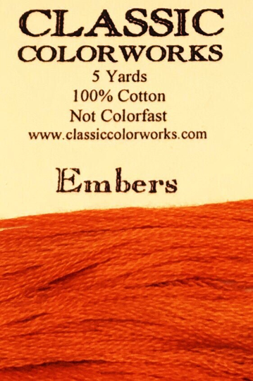 Embers Classic Colorworks 6-Strand Cotton Floss