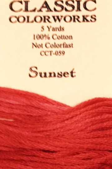 Sunset Classic Colorworks 6-Strand Cotton Floss