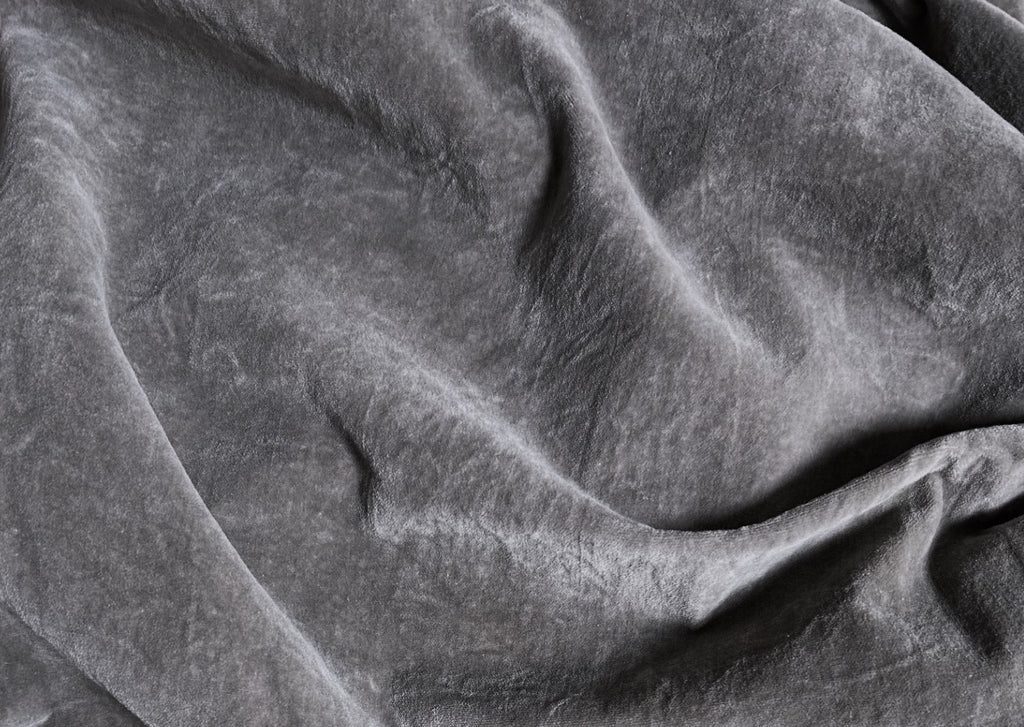 New Elephant Hand-dyed 100% Organic Cotton Velvet Fabric