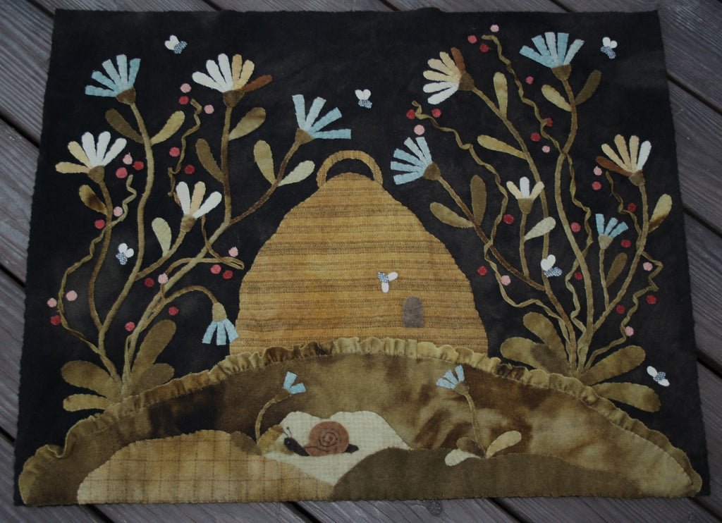 "Bee Garden" Designed by Maggie Bonanomi - Handmade for You by Laura Hakes