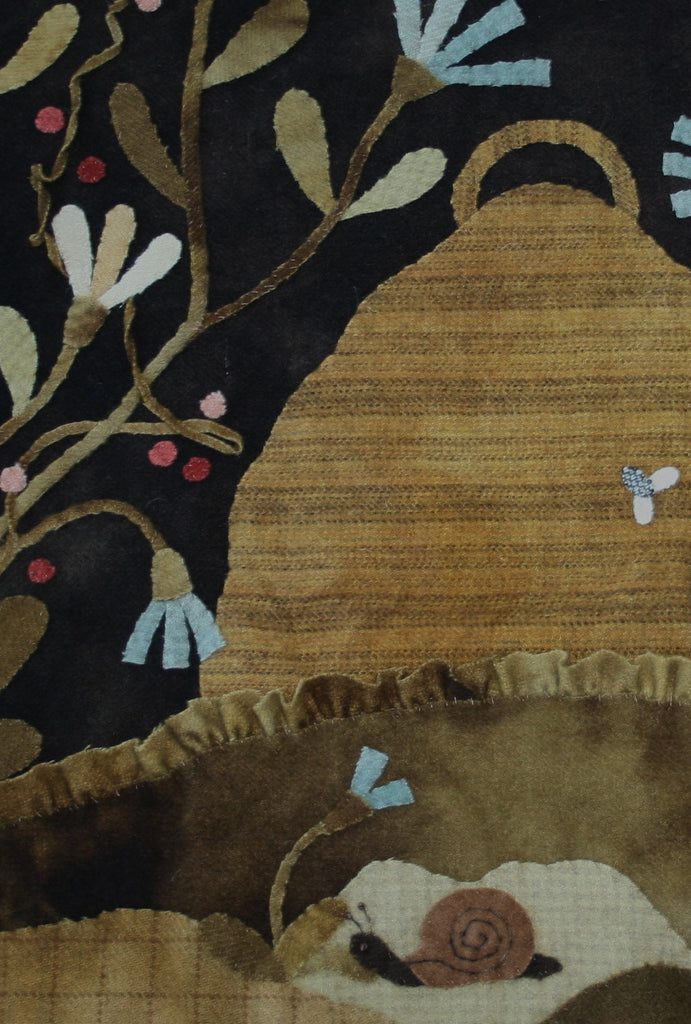 "Bee Garden" Designed by Maggie Bonanomi - Handmade for You by Laura Hakes