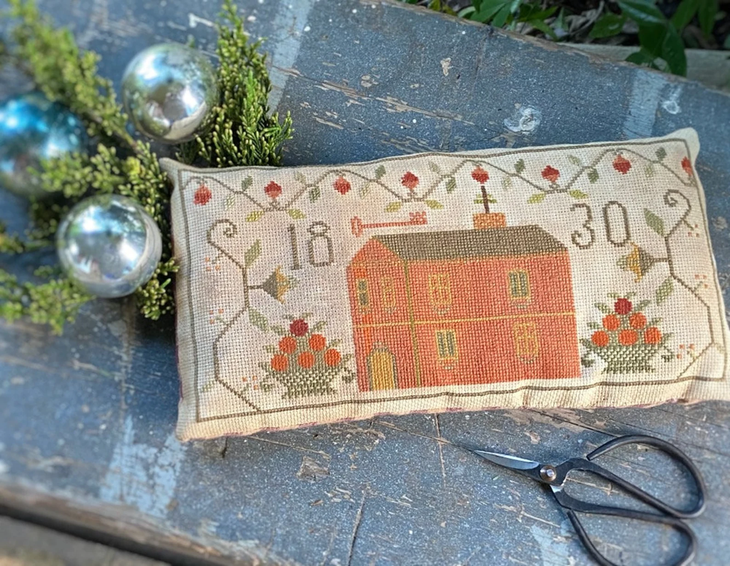 Homeplace at Christmas Pattern by Notforgotten Farm