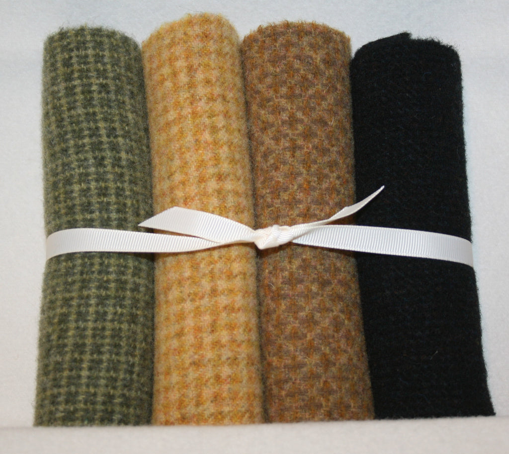 Four Pack of 16" x 8" Mill-dyed Hooker Roll Bundle