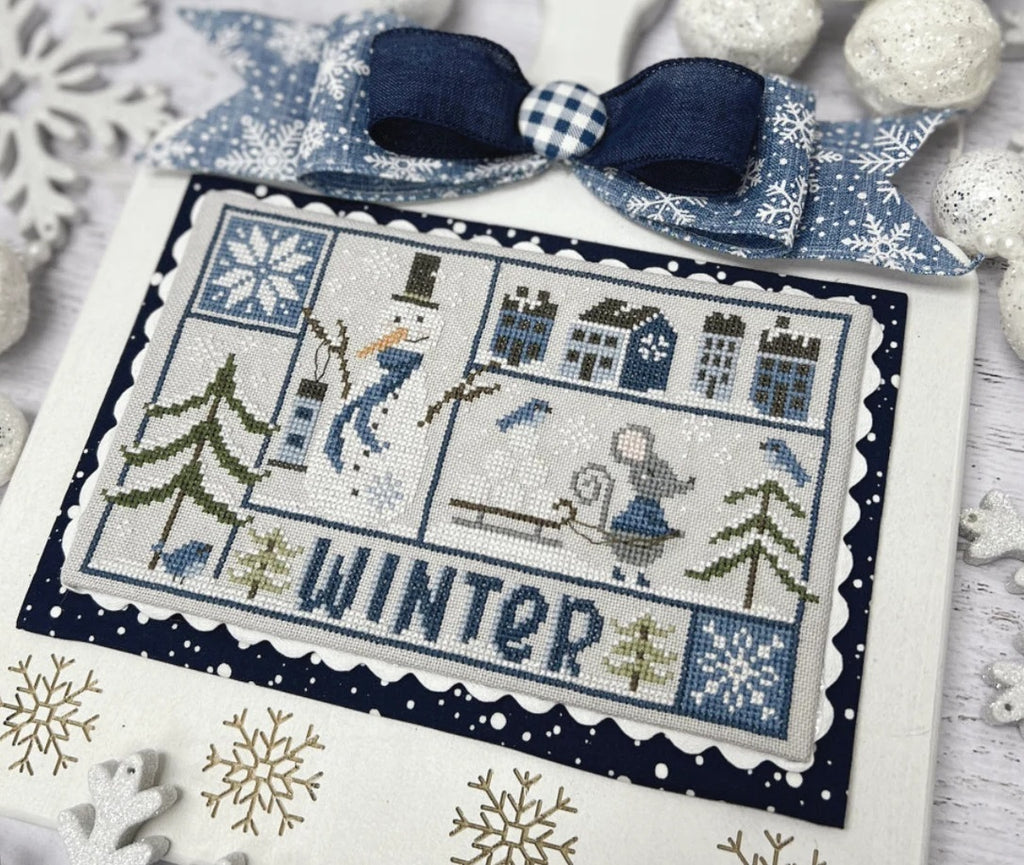 Seasonal Samplings Winter Cross Stitch Pattern by Lindsey Weight