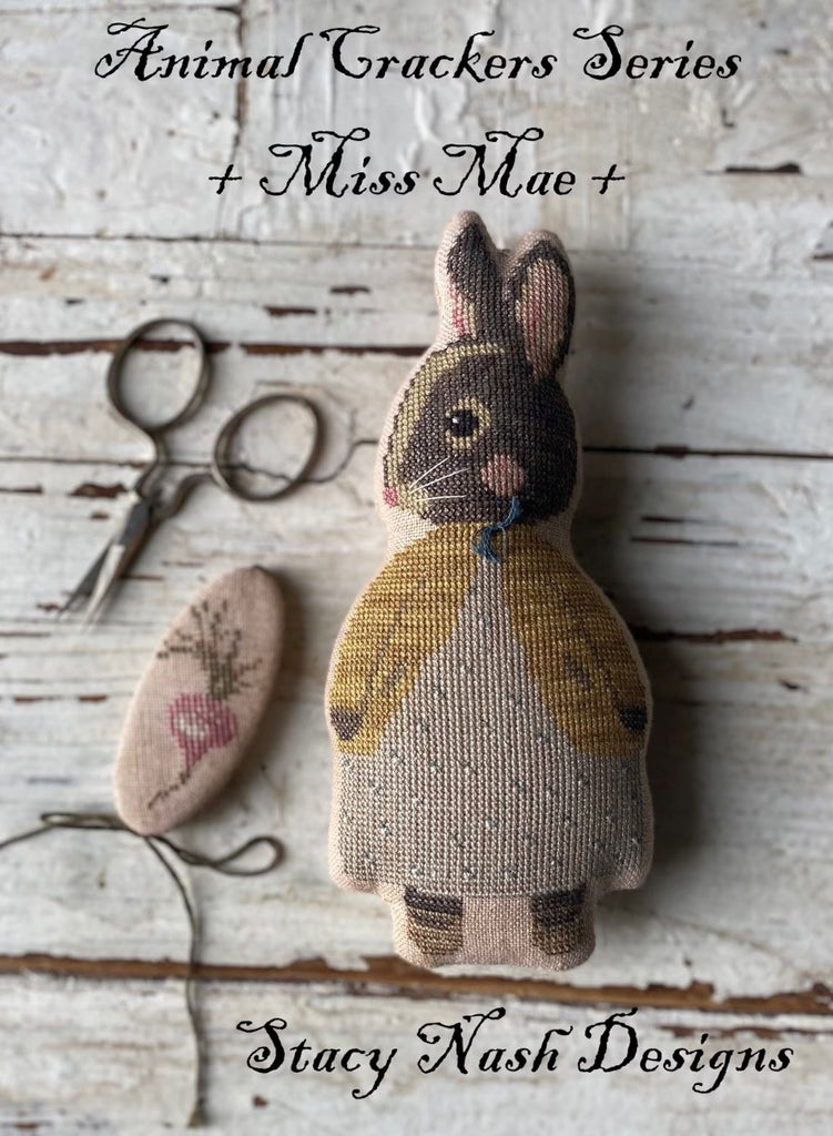 Animal Cracker Series "Maggie Mae" Pin keep Pattern by Stacy Nash
