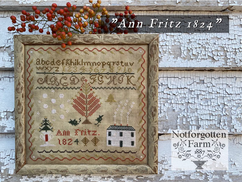 Ann Fritz 1824 Pattern by Notforgotten Farm
