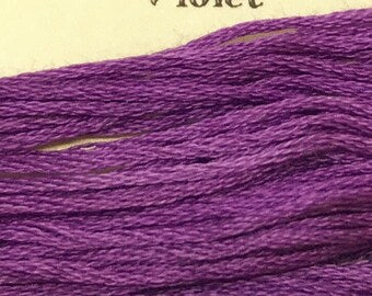 Aunt Marie's Violet Classic Colorworks 6-Strand Cotton Floss