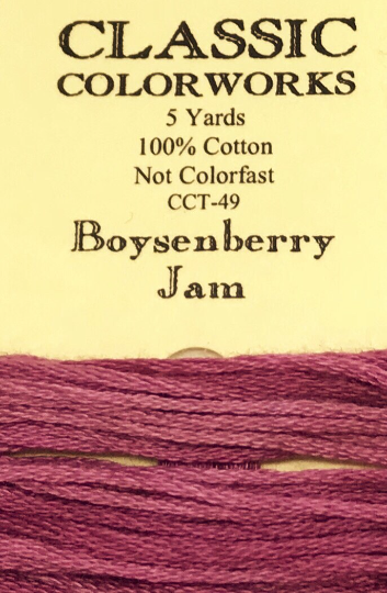 Boysenberry Jam Classic Colorworks 6-Strand Cotton Floss