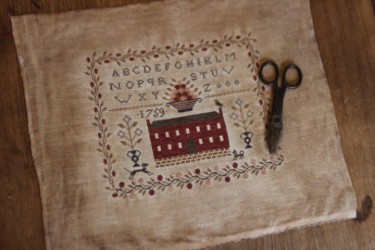 Cherry Hollow Sampler Pattern by Stacy Nash