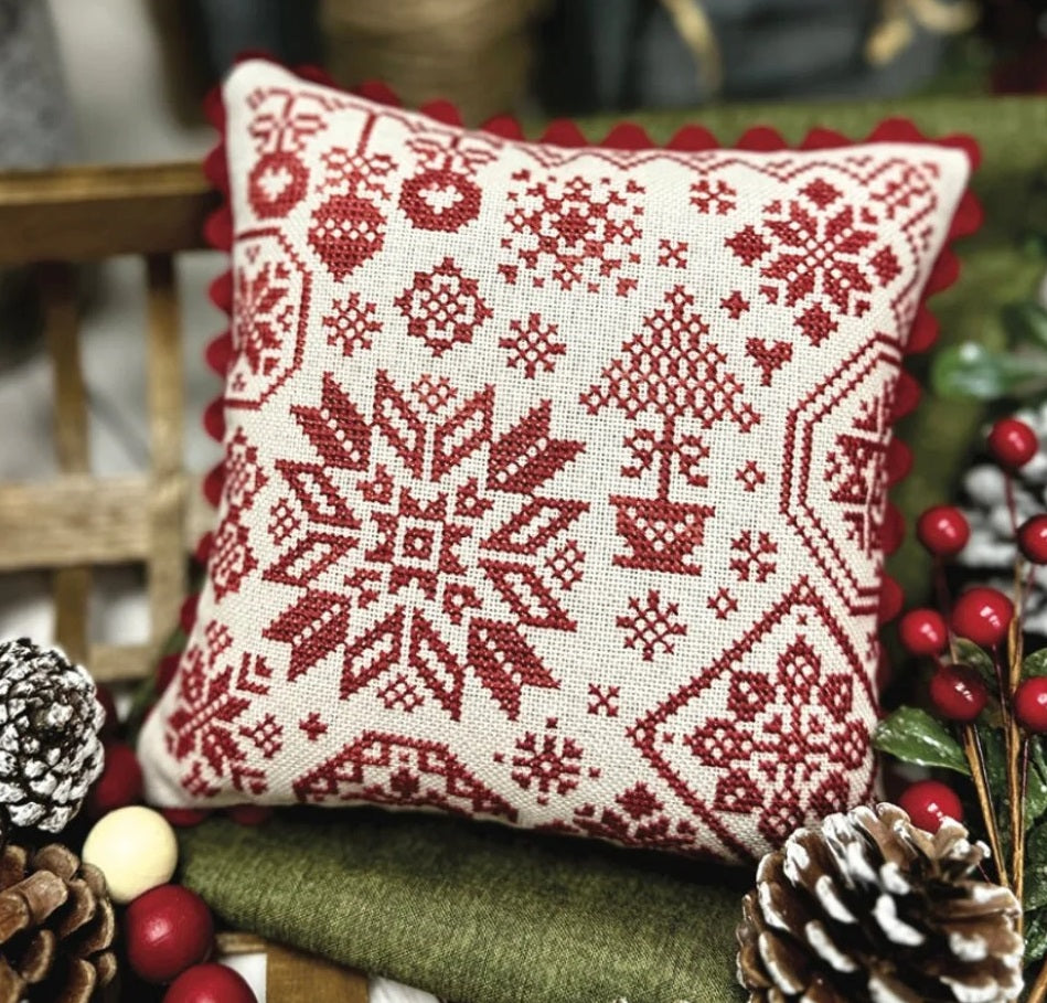 Christmas Quaker Cross Stitch Pattern by Lindsey Weight