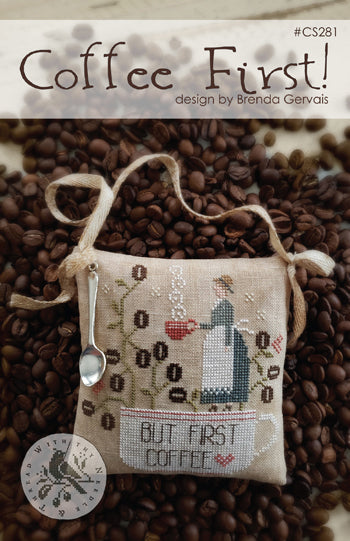 Coffee First Pattern by Brenda Gervais