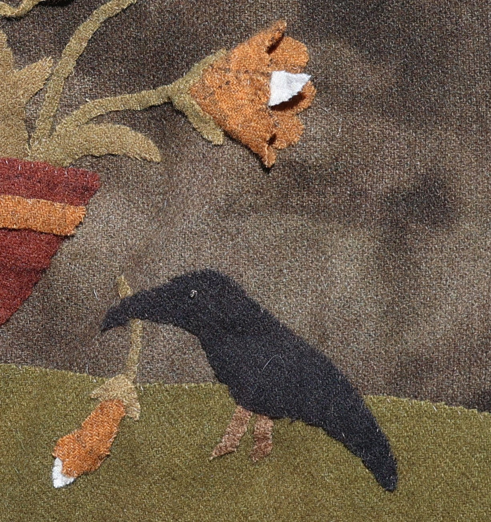 Downloadable All About Fall Wool Applique' Pattern by Laura Hakes Fiddlestix Designs - Kit Option Available on Printed Version Listing