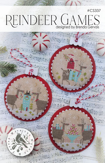 Reindeer Games Pattern by Brenda Gervais