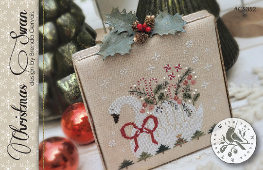 Christmas Swan Pattern by Brenda Gervais