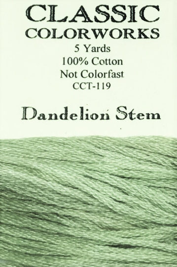 Dandelion Stem Classic Colorworks 6-Strand Cotton Floss