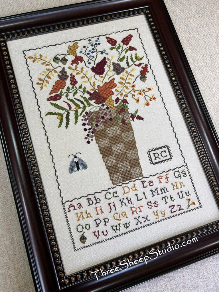 Fall Forage Cross Stitch Pattern by Rose Clay