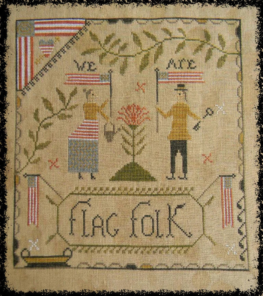 Flag Folk CS Pattern by Notforgotten Farm