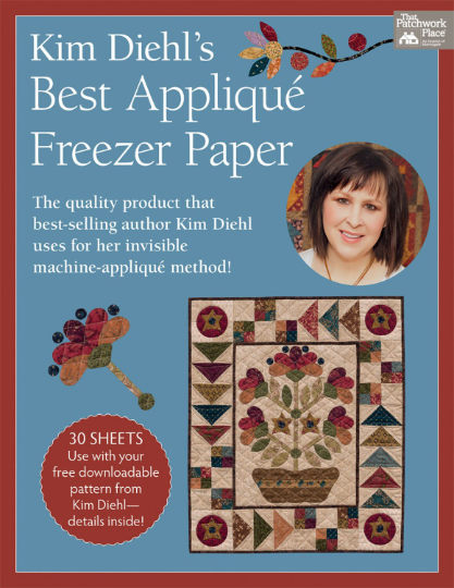 Applique' Freezer Paper by Kim Diehl – fiddlestix designs