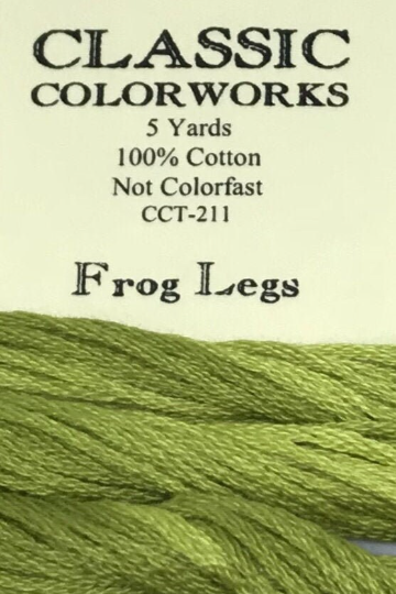 Frog Legs Classic Colorworks 6-Strand Cotton Floss