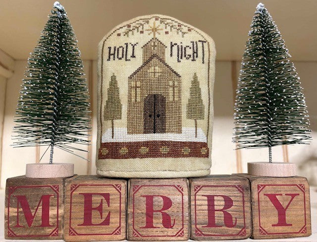 Holy Night Cross Stitch Pattern by Robin Leuschen