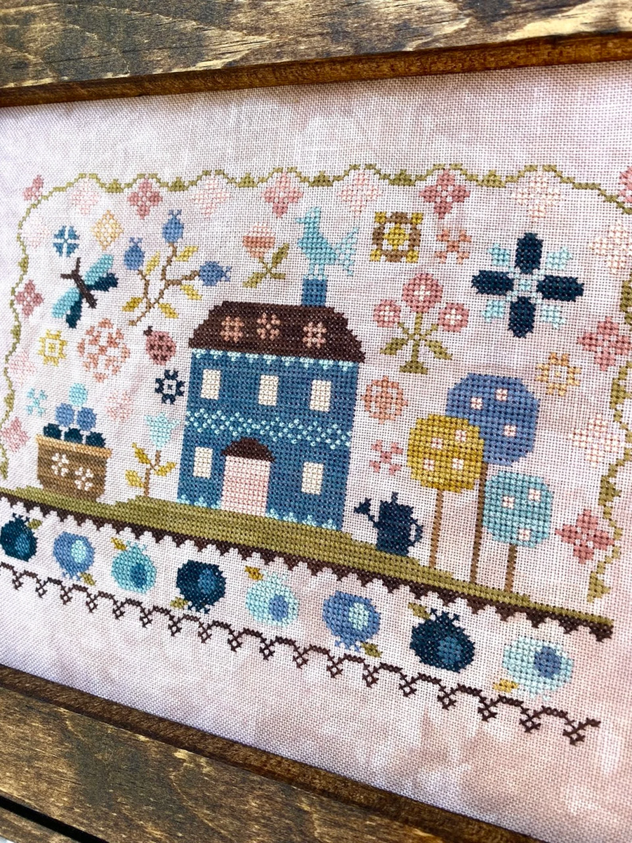 House on Blueberry Hill Pattern by Blueberry Ridge Design – fiddlestix ...
