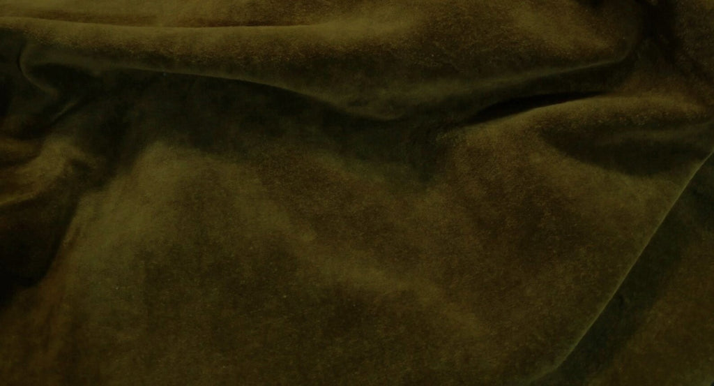 Mossy Oak Hand-dyed 100% Organic Cotton Velvet Fabric