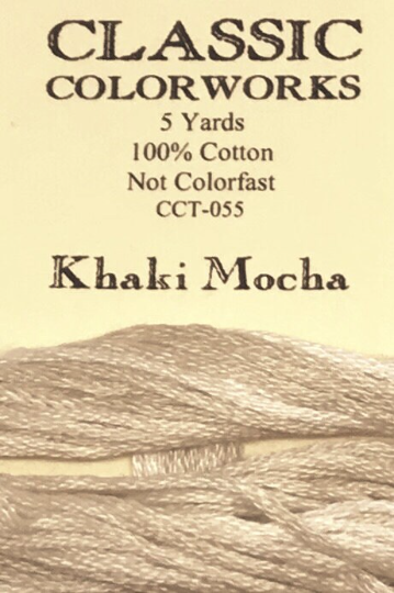 Khaki Mocha Classic Colorworks 6-Strand Cotton Floss