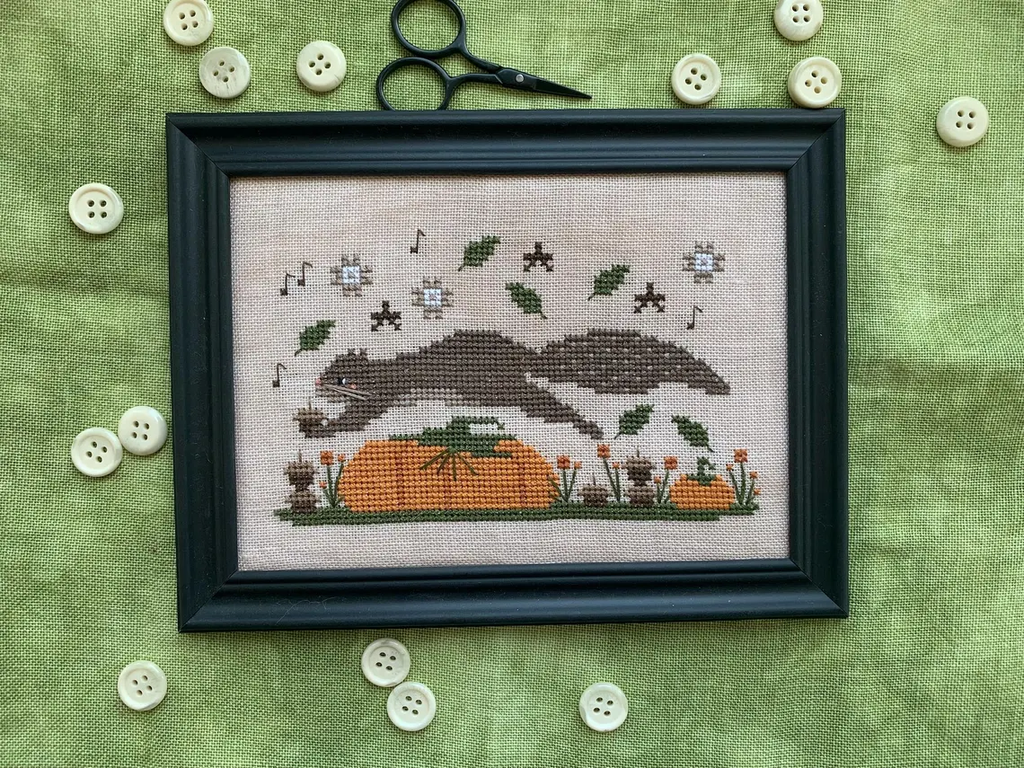 Music in the Woodlands Pattern by Stitches by Ethel