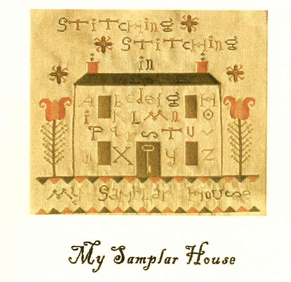 My Samplar House CS Pattern by Notforgotten Farm