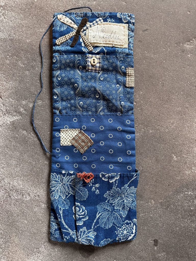 Needling in Portbury Sewing Roll Up Pattern by Maggie Bonanomi