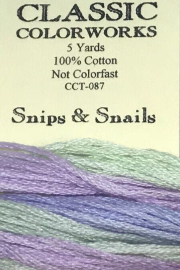 Snips and Snails Classic Colorworks 6-Strand Cotton Floss