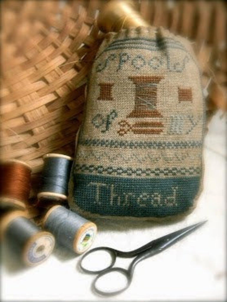 Spools of My Thread Bag Pattern by Notforgotten Farm