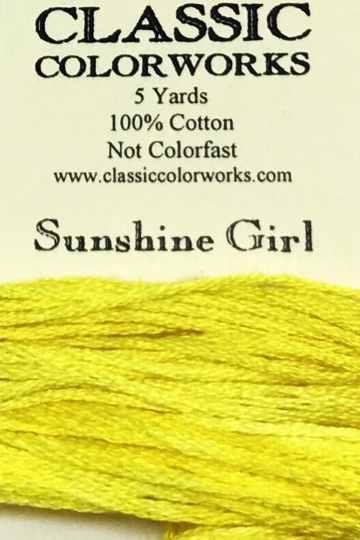 Sunshine Girl Classic Colorworks 6-Strand Cotton Floss