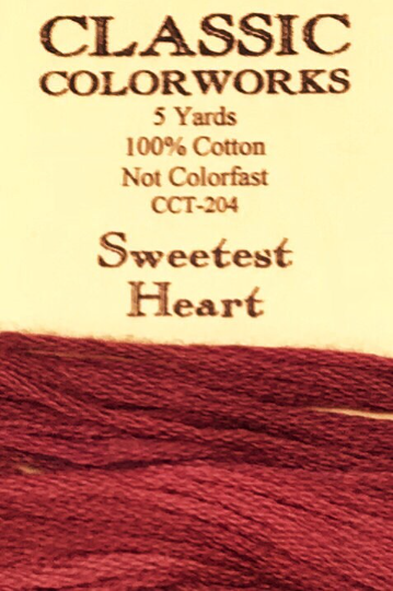 Sweetest Heart Classic Colorworks 6-Strand Cotton Floss