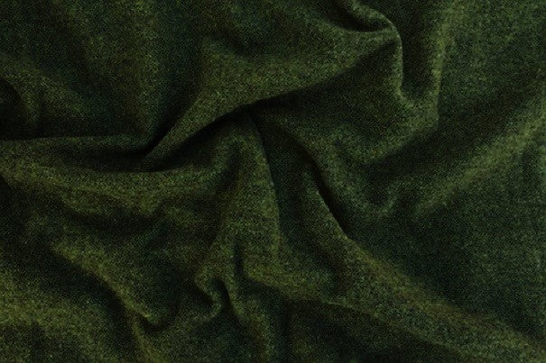 Sweet Pea Green Mill-dyed Wool Fabric