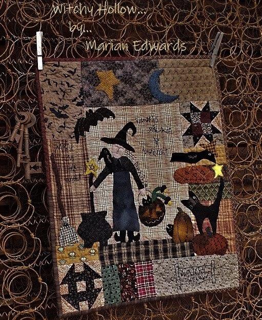 Witchy Hollow Downloadable Pattern by Marian Edwards