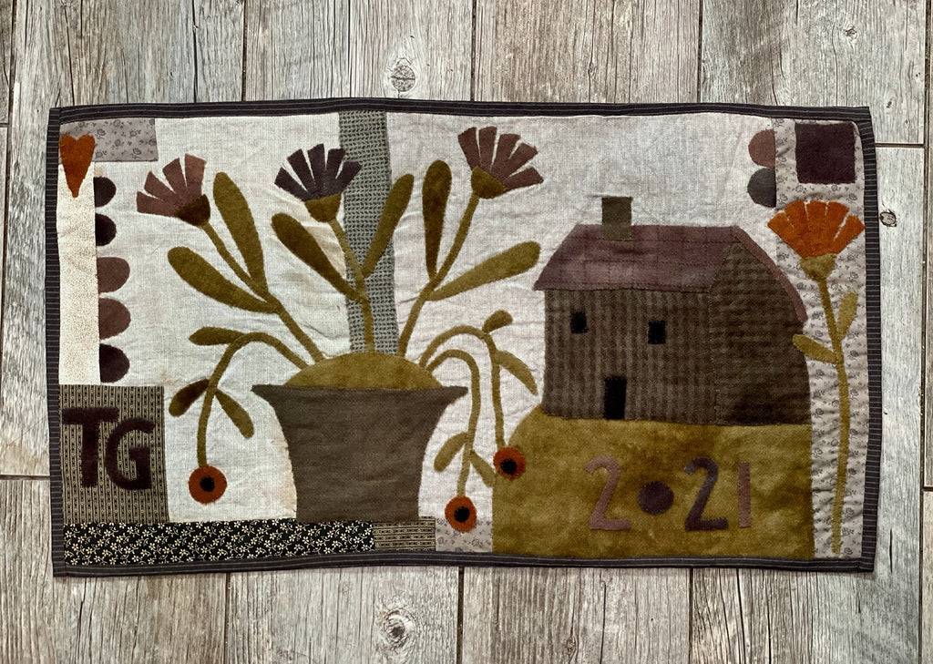 Home and Garden Applique Pattern by Maggie Bonanomi