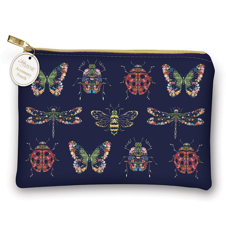 Butterfly Glam Bag - Faux Leather