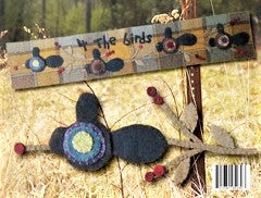 Four the Birds Downloadable Penny Rug Pattern by Lynda Hall