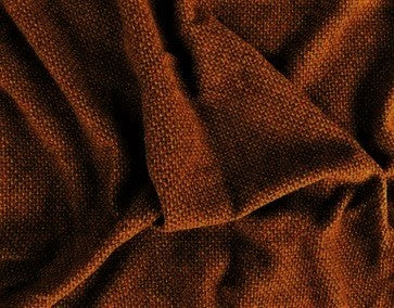 Brown Basket Tweed Mill-dyed Wool Fabric