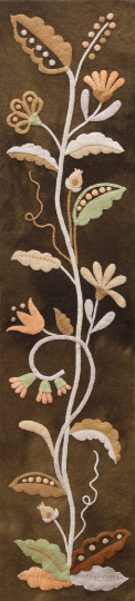 Botanical Wool Applique Pattern by Maggie Bonanomi