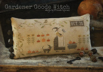 Gardener Goode Witch Pattern by Brenda Gervais