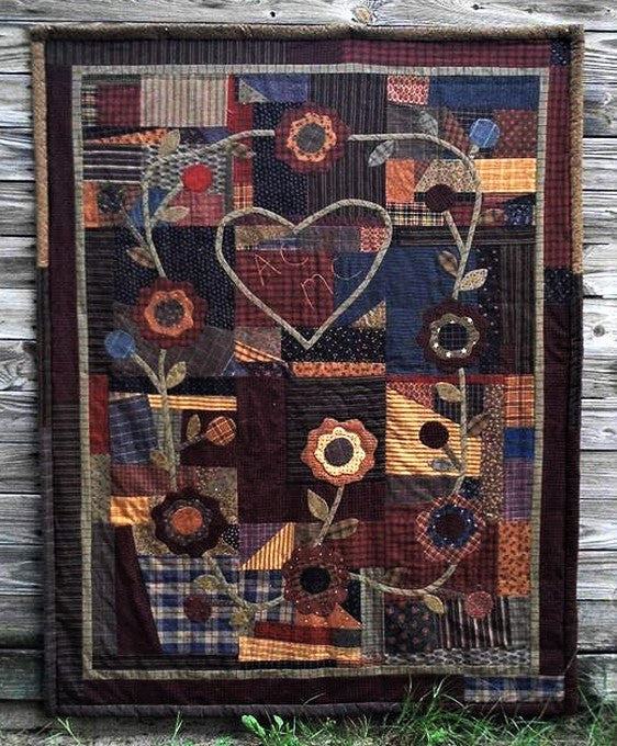 Holy Matchimony Thing Downloadable Quilt Pattern by Lynda Hall