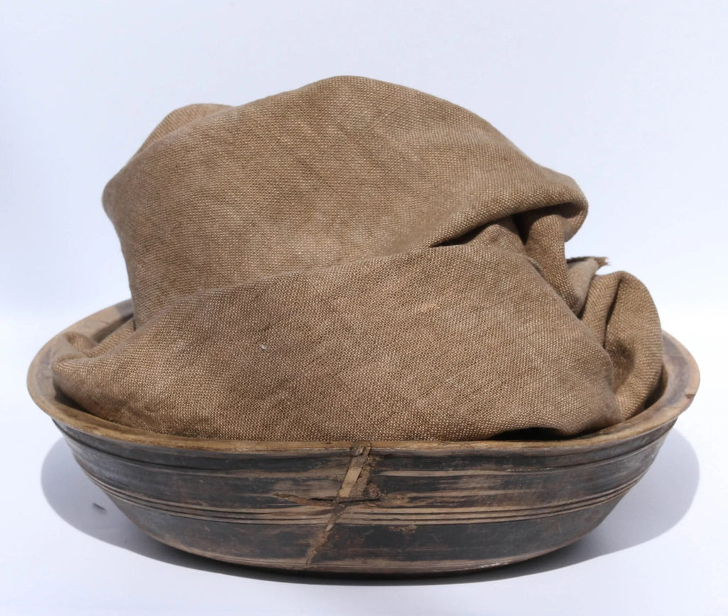 Stoneware Hand-Dyed Linen by Blackberry Primitives