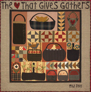 The Gathering Baskets Pattern by Norma Whaley