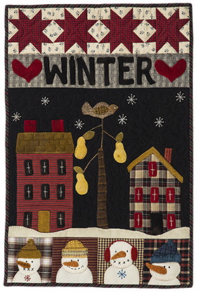 Winter Banner Pattern by Norma Whaley
