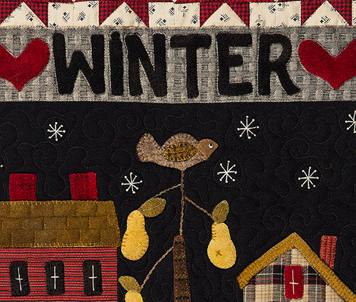 Winter Banner Pattern by Norma Whaley