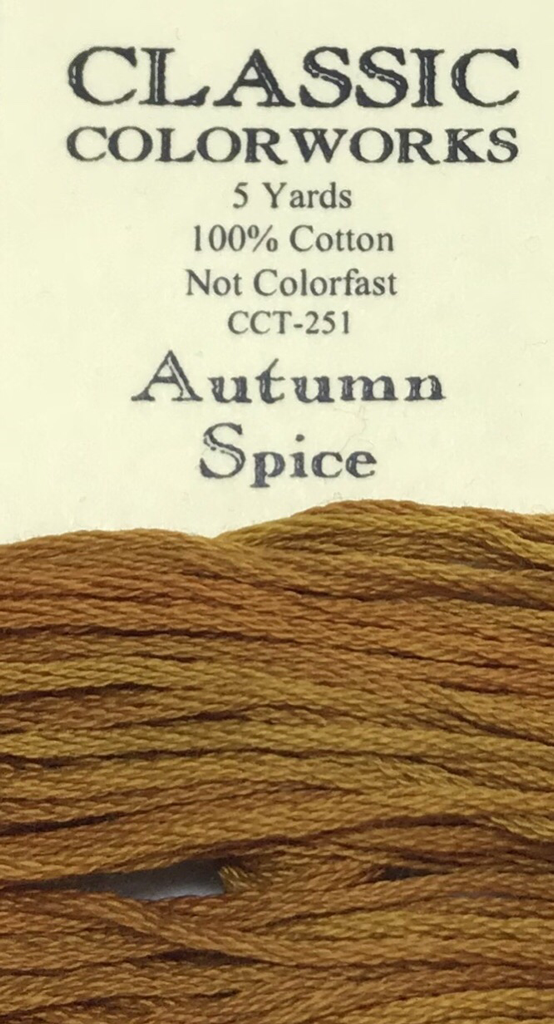Autumn Spice Classic Colorworks 6-Strand Cotton Floss
