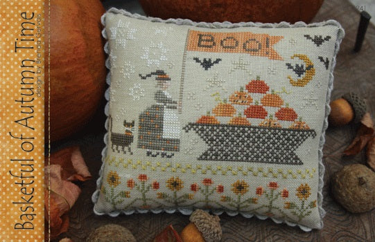 Basketful of Autumn Pattern by Brenda Gervais