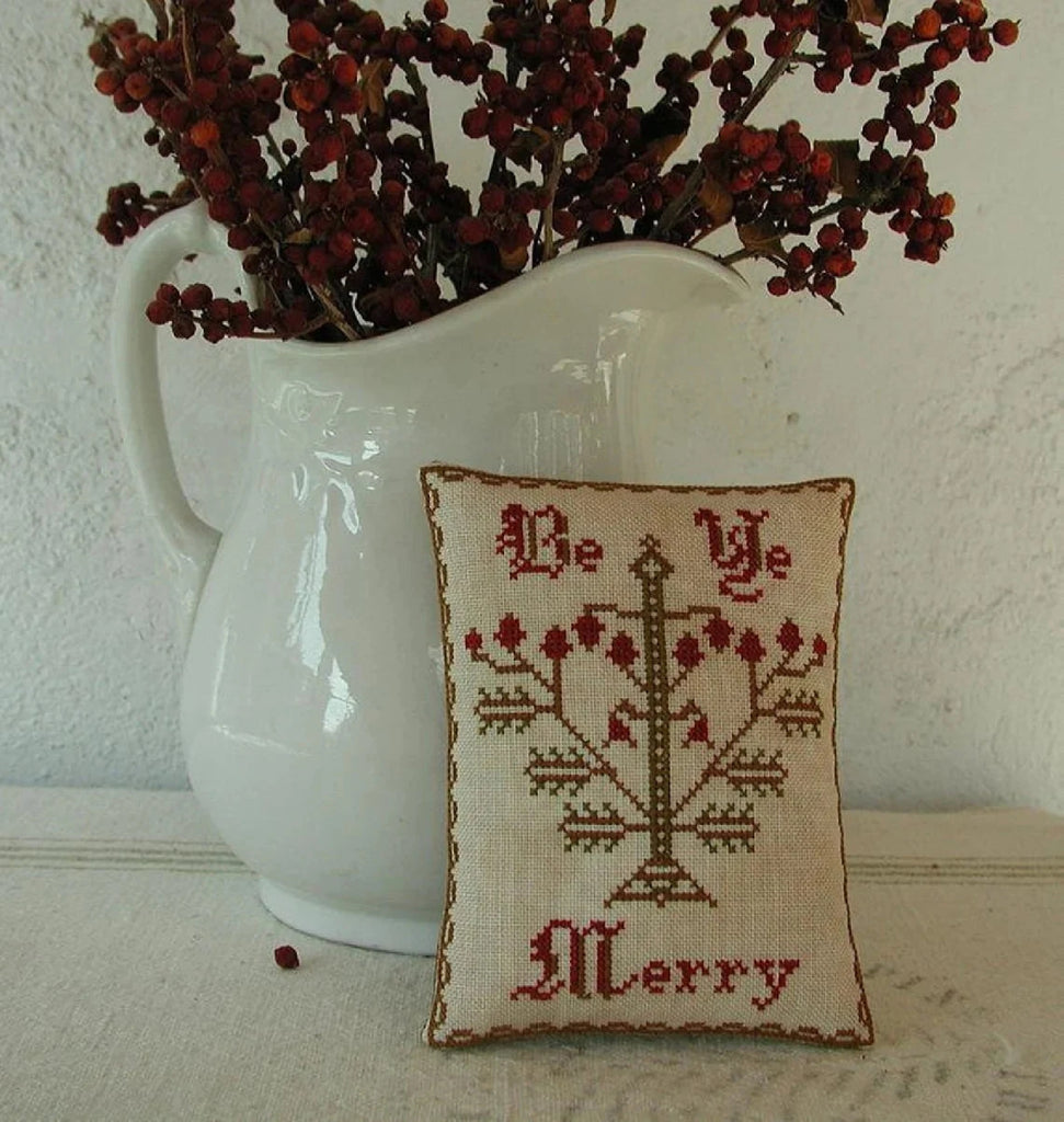Be Ye Merry Pattern designed by Threadwork Primitives